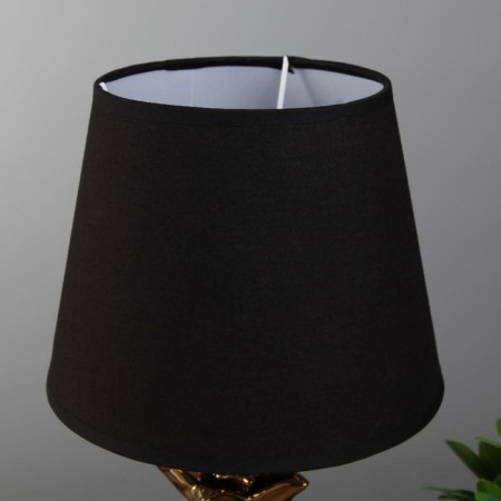 The tabletop lamp with lampshade "Pineapple" E14 gold 20x20x36.5 cm Risalux-2