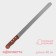 Biscuit knife small teeth konfinetta, blade length 35 cm, wooden handle