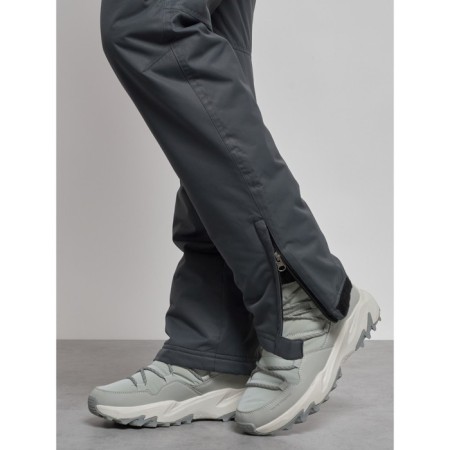 Semi -combinezone female ski insulated, size 42, gray color-6