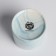 Kashpo ceramic with embossing, pot "Geometry", 8 x 7.5 cm