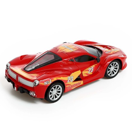 Radio -controlled machine "Sports", works on batteries, the color of the red-2