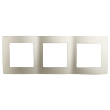 The frame for the switch for 3 posts, era12, mother of pearl
