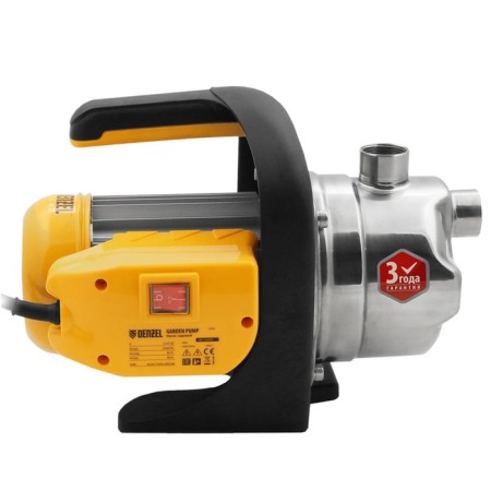 Surface pump Denzel GP1200x, Garden, 1200 W, pressure 46 m, 62 l/min, cable 1.5 m-4