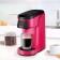 Coffee machine KitFort KT-7121-1, capsule, 800 watts, 0.36 l, pink