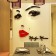 Interior stickers "Marilyn Monroe", decor on the wall, panel 100 x 90 cm