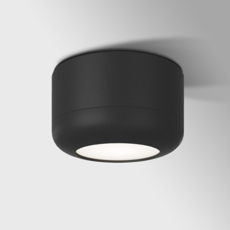 Lamp ceiling Elektrostandard, Onde LED 15 W, 120x120x80 mm, IP20, black color