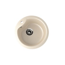 Мойка кухонная Ulgran U102-328, d=480 мм, цвет бежевый