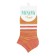 Women's socks shortened Minimi Fresh, size 39-41, color Giallo Multicolor