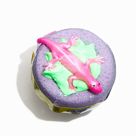 Happyki bath bomb "Do not touch my tail" with foam and a toy mix, 160 g-5