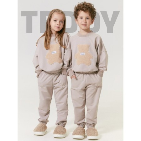 Children's suit Amarobaby Teddy, height 104 cm, beige color