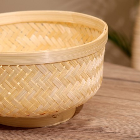 Vaska wicker, from bamboo 15x15x7 cm-3