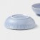 The plates of the deep shares "Coral", d = 18.2 cm, set 2 pcs, porcelain, blue