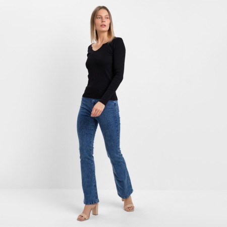 Women's jeans-glue, blue color, size 27-3