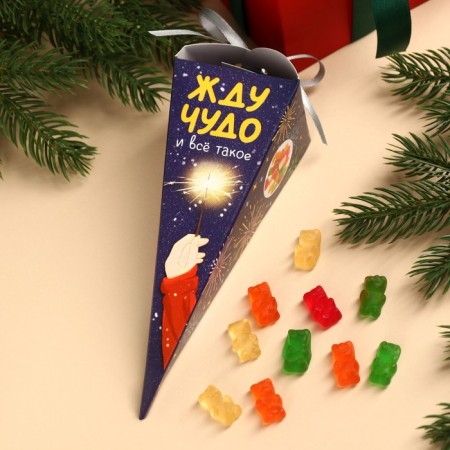 Marmalade bears "waiting for a miracle" in a carrot box, 100 g.-7