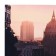 Light picture "Megapolis in the evening" 40*50 cm
