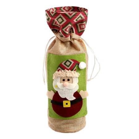 Czech on the bottle "Santa Claus" A cap with a pattern, color mix