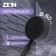 Shower watering can Zein Z058, 1 mode, d = 80 mm, microdulatory, stainless steel, black