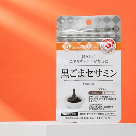 Sezamin, source Omega-6, 15 capsules