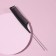 Antistatic comb, with a metal tail, carbon, 22 × 3 cm, black color