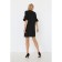 Female dress straight with shutters on the sleeves, size 48