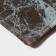 Glass Soldier rectangular dish for supply magistro "marble", 25.5 × 13.5 × 1.5 cm, color graphite