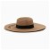 Women's hat, beige color, size 56