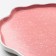 Ceramic dish for serving "pink", 27 cm, pink color