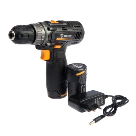 DRAST-SURVERUPET DEKO GCD12DU3 SET3, 12 V, 2x1.5 Ah, Li-Lon, 32 Nm + equipment 13 pr.-1