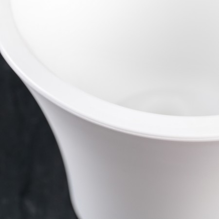 Pot with the insert "City", 3.3 l, the color is white-1