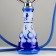 Hookah "Dereya", 50 cm, 2 tubes, blue