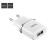 Network charger Hoco C11, USB - 1 A, Lightning 1 m, white cable