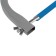 Hacksaw for metal scrap, plastic handle, 300 mm
