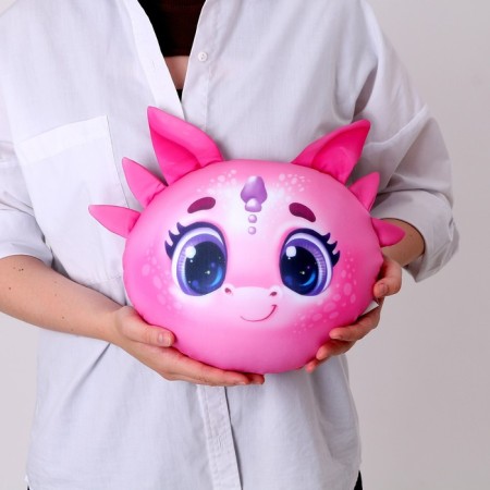 Антистресс-подушка «Дракончик», розовый-5