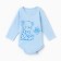 Body baby, color bright blue, height 68 (3-6 months)