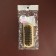 Skin polishing brush, natural pile, 9 × 3.8 cm