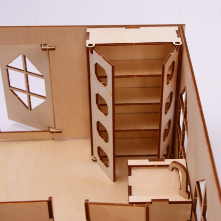 Game set of puppet furniture "Beauty Salon"-3