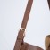 Magnet bag bag, lightning cosmetic bag, brown color