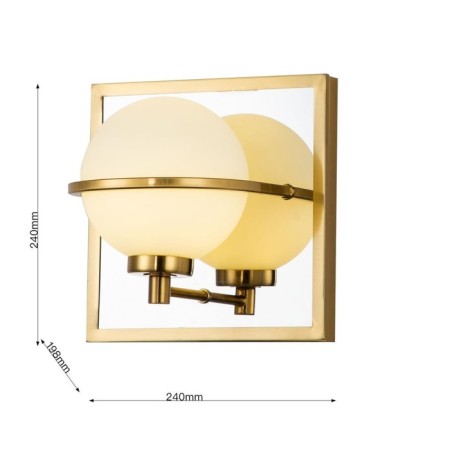 Wall lamp Blob 20 mm, 200 mm, G9 40W-2