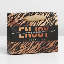 Package Gift Laminated Horizontal, Packaging, Safari, S 12 x 15 x 5.5 cm