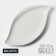 Porcelain dish Magistro "Rook", 33.5 × 17 cm, white color