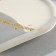 Ceramic “Classics” saucer, 18.5 x 9 cm, white color