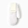 Women's mittens minku, white color, 24 cm