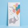 Money envelope "Happy baby", Elephant, 16.5 × 8 cm