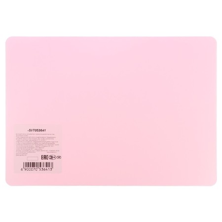 Neon modeling board rectangular A4 plastic 1mm cv. Pink (10/250)-2