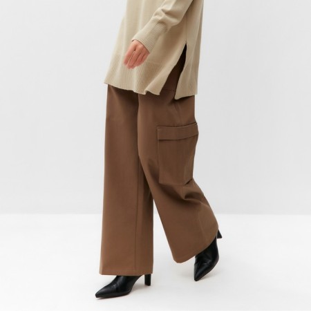Cargo trousers Women's Mist Base, p. L, brown-7