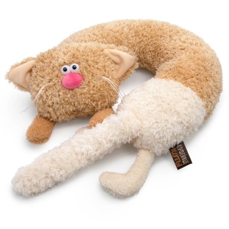 Soft toy - pillow "Cat Freddo Kapuchino", 31 cm-2