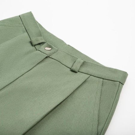 Shorts Women Bermuda Minaku: Enjoy, Olive Color, Rr. 42-6