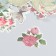 Stickers for scrapbooking roses from Washi-paper, 64 pieces, 32 design