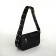 Women's bag, baguette, with lightning, black color