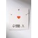 Kuulons "Uzolnutor" steel, love, black-silver color, 45 cm